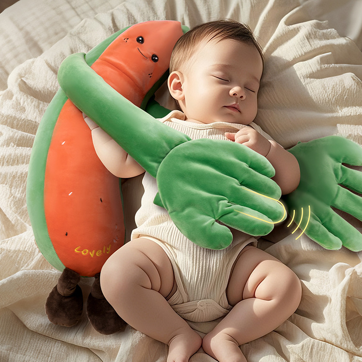 Baby Soothing Hugging Pillow with Patting Feature