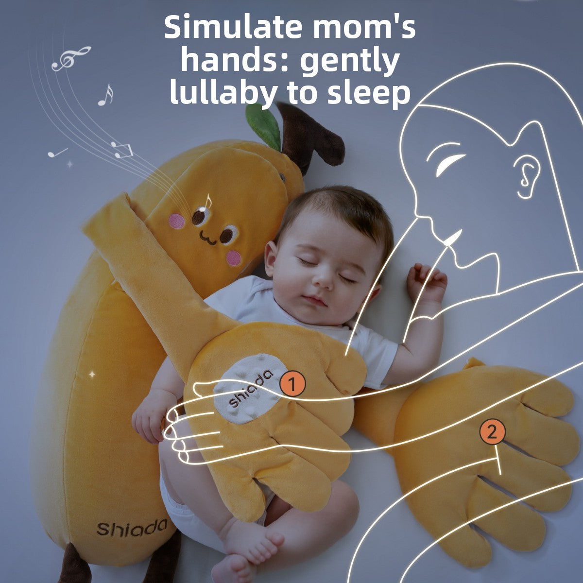 baby soothing pillow