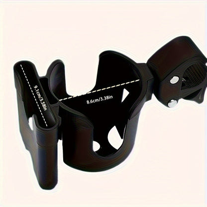 Baby stroller bottle holder