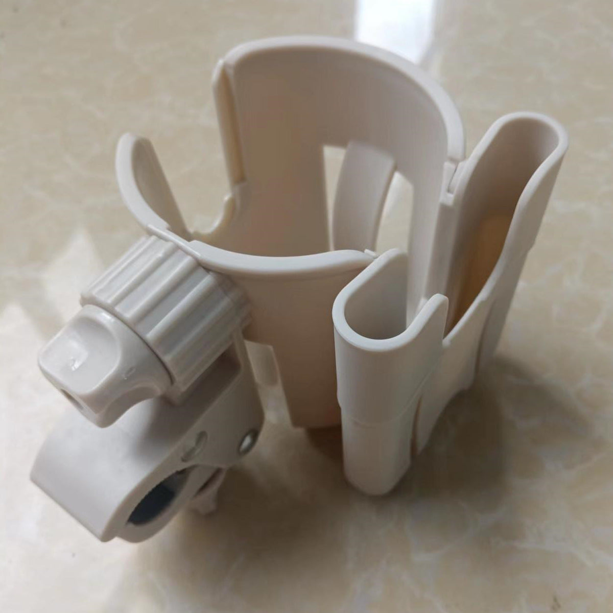 Baby stroller bottle holder
