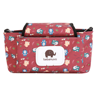 Baby Stroller Hanging Storage Bag with Shoulder Strap