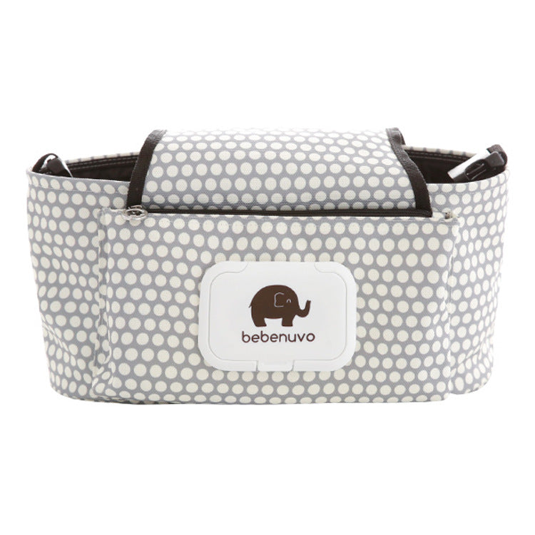Baby Stroller Hanging Storage Bag with Shoulder Strap