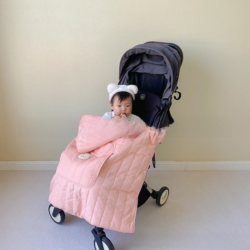Baby Stroller Windproof Fleece Blanket