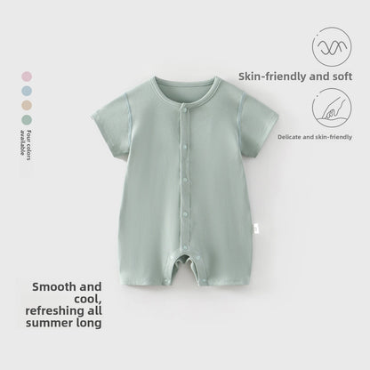 Baby Summer Short Sleeve Romper
