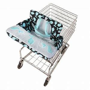Baby supermarket shopping cart seat cushion