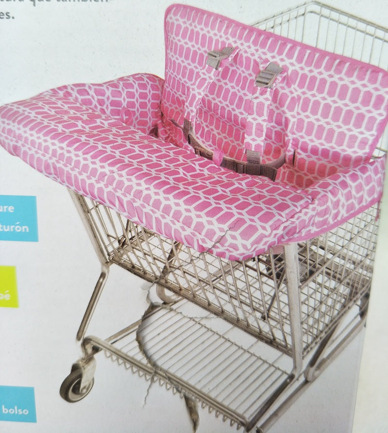 Baby supermarket shopping cart seat cushion