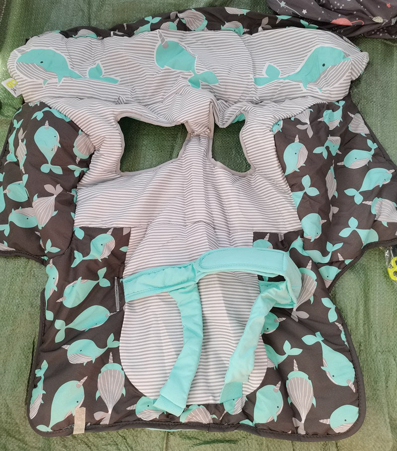 Baby supermarket shopping cart seat cushion