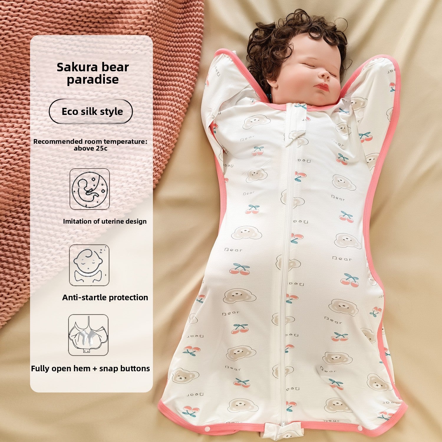 Baby Swaddle Sleeping Bag