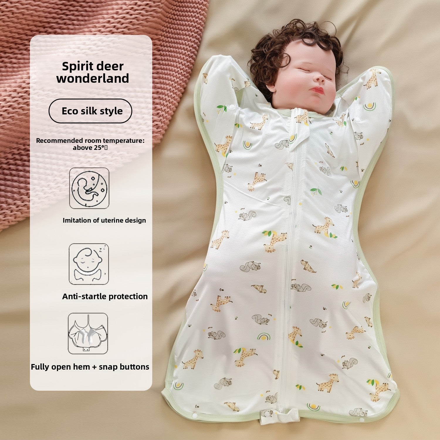 Baby Swaddle Sleeping Bag