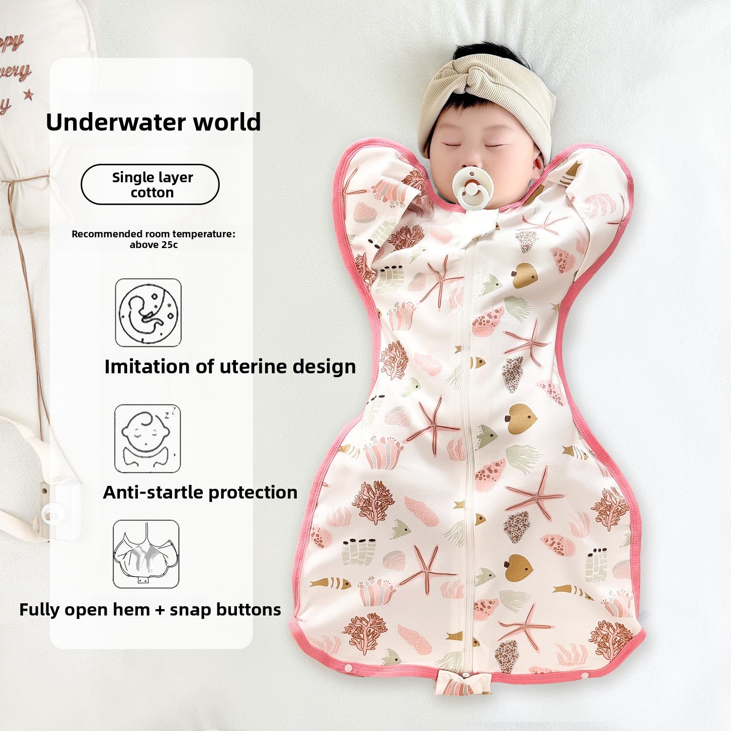 Baby Swaddle Sleeping Bag