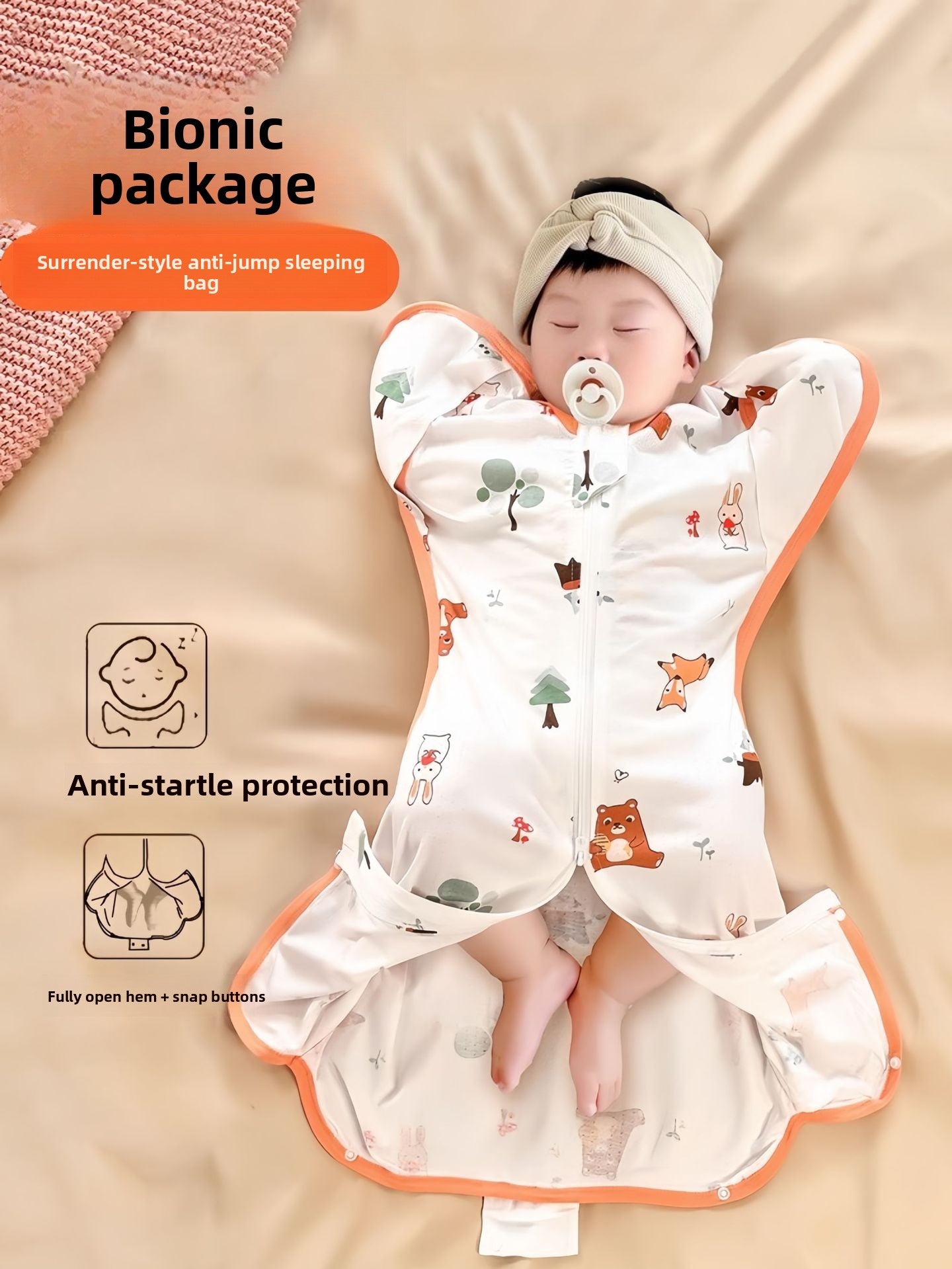 Baby Swaddle Sleeping Bag