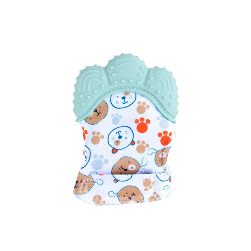 Baby teething silicone gloves