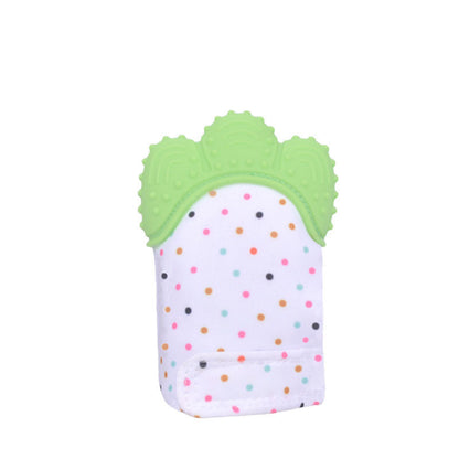 Baby teething silicone gloves