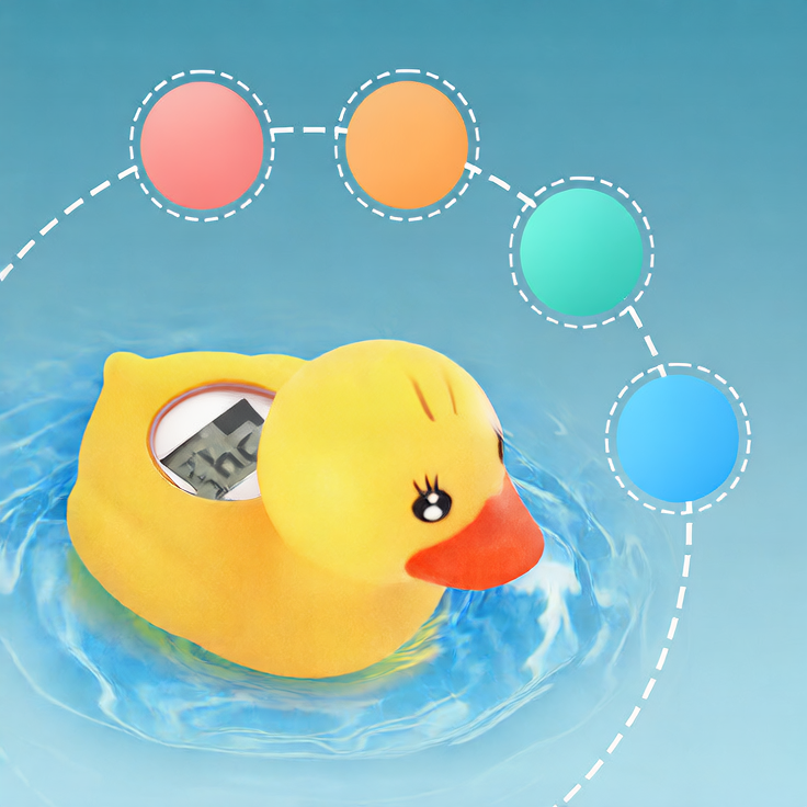 Baby Thermometer Duck