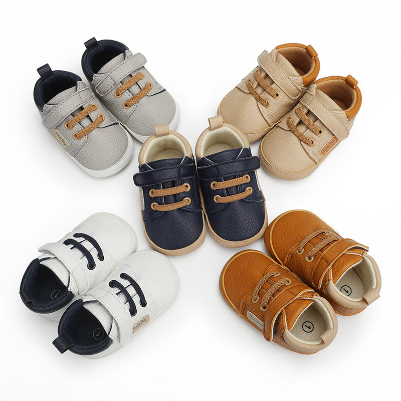 Baby Toddler Sports Shoes Soft Sole Breathable Velcro Walking Shoes