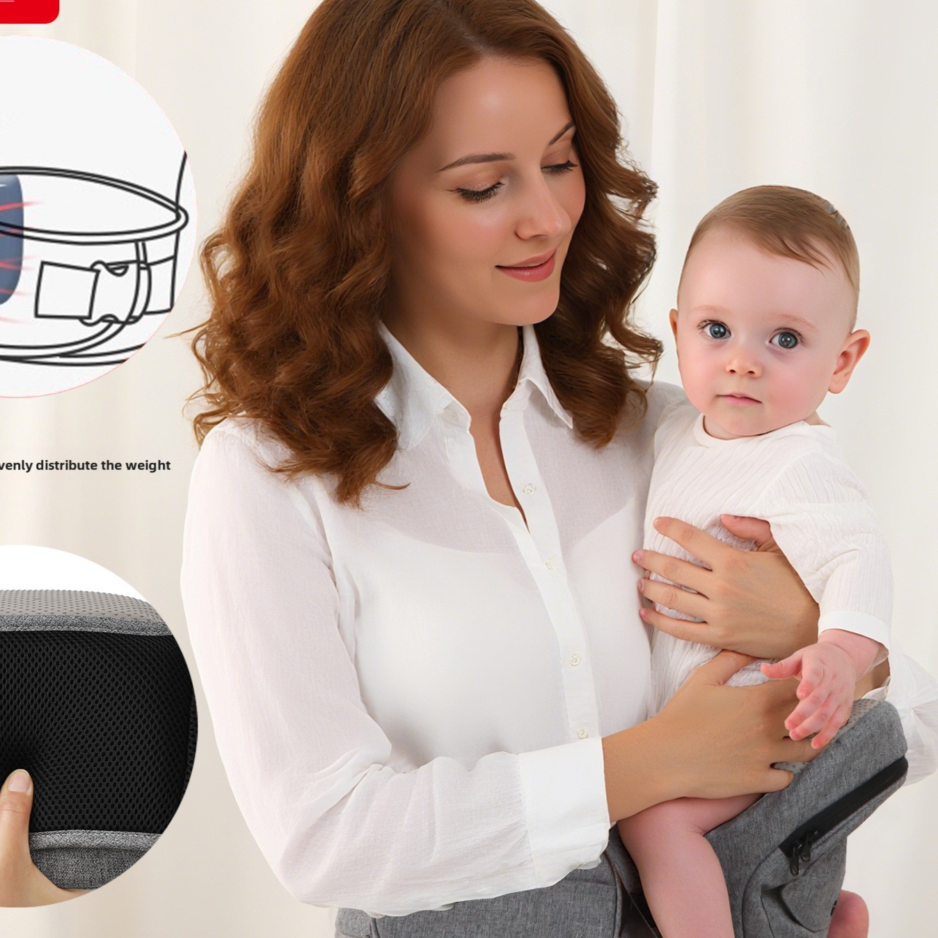 Baby waist seat