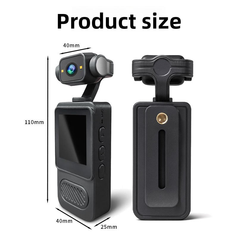 Back clip camera