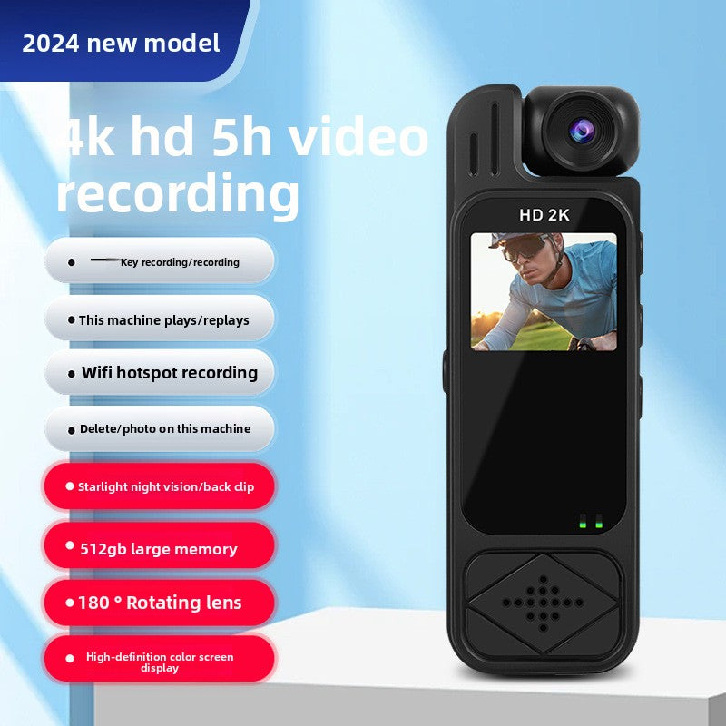 Back clip camera