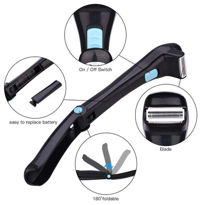Back hair trimmer