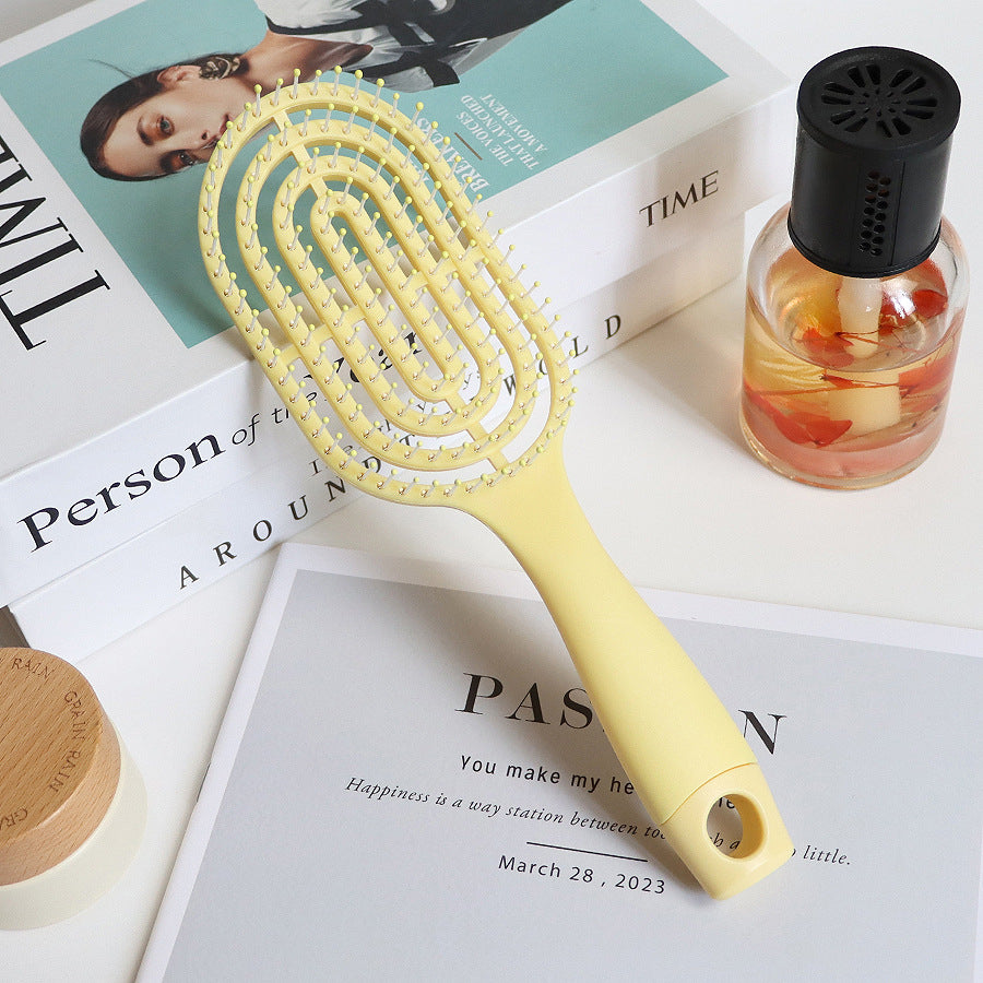 Back-shaped Comb High-value Girl's Hair Comb