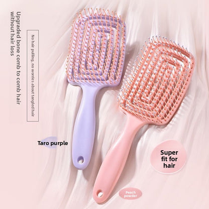 Back-shaped Comb High-value Girl's Hair Comb