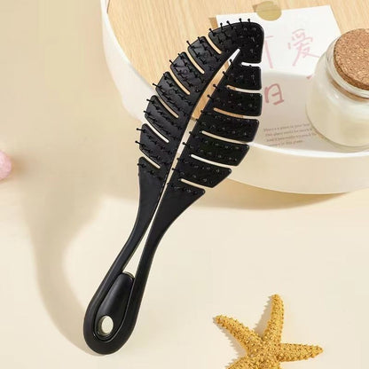 Back-shaped Comb High-value Girl's Hair Comb