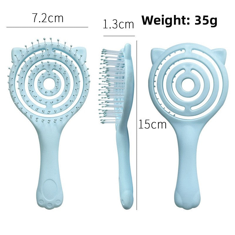 Back-shaped Comb High-value Girl's Hair Comb