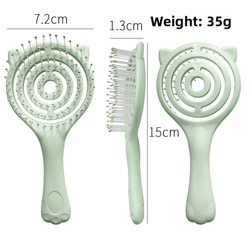 Back-shaped Comb High-value Girl's Hair Comb