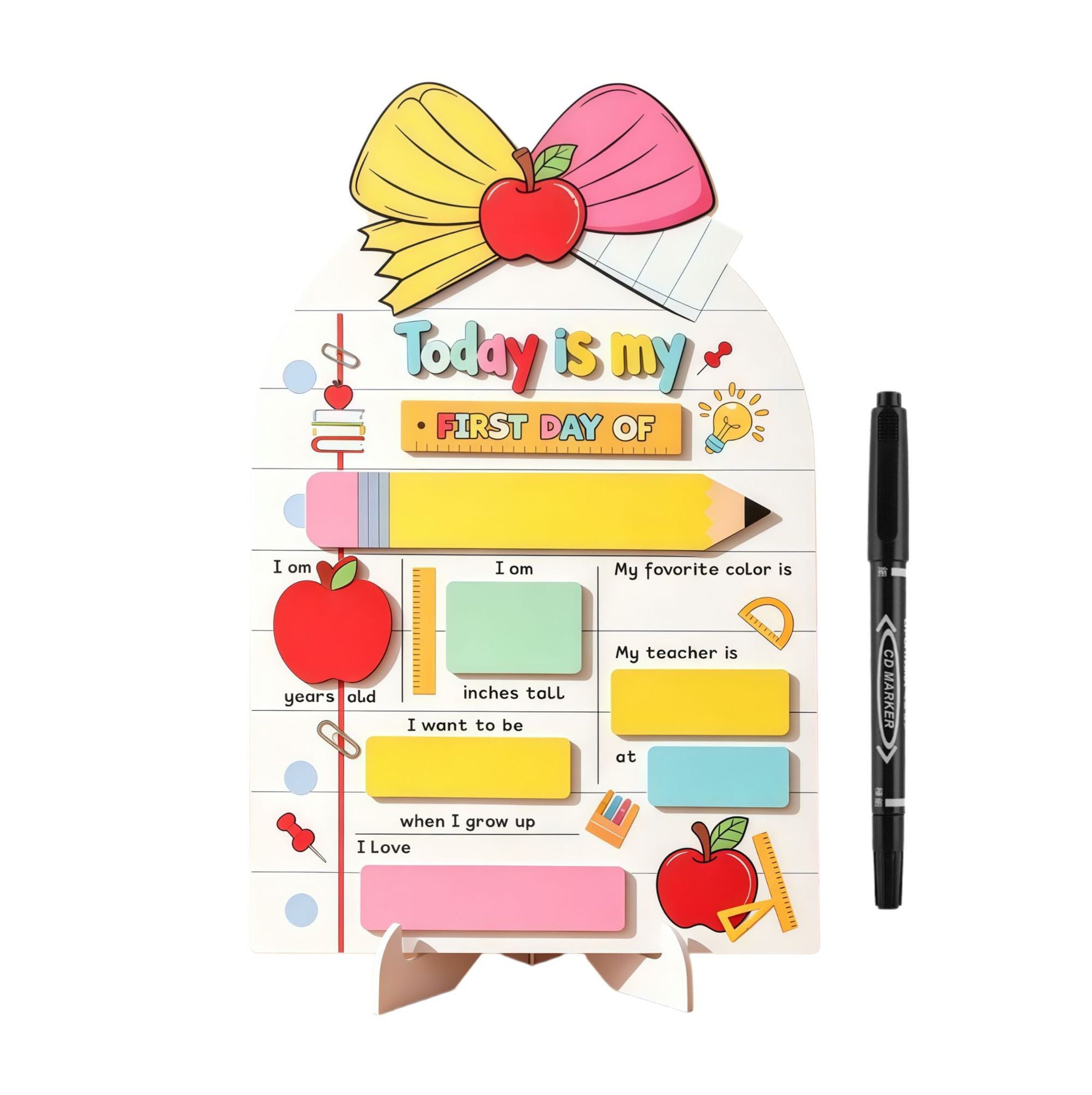 Back-To-School School Season Sign