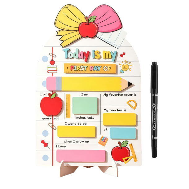 Back-To-School School Season Sign