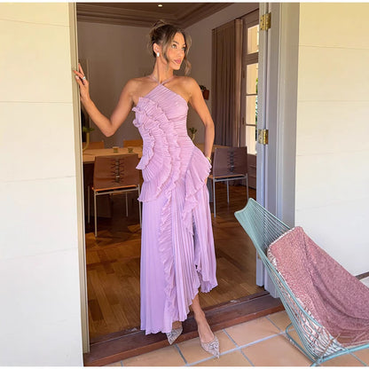 Backless dress