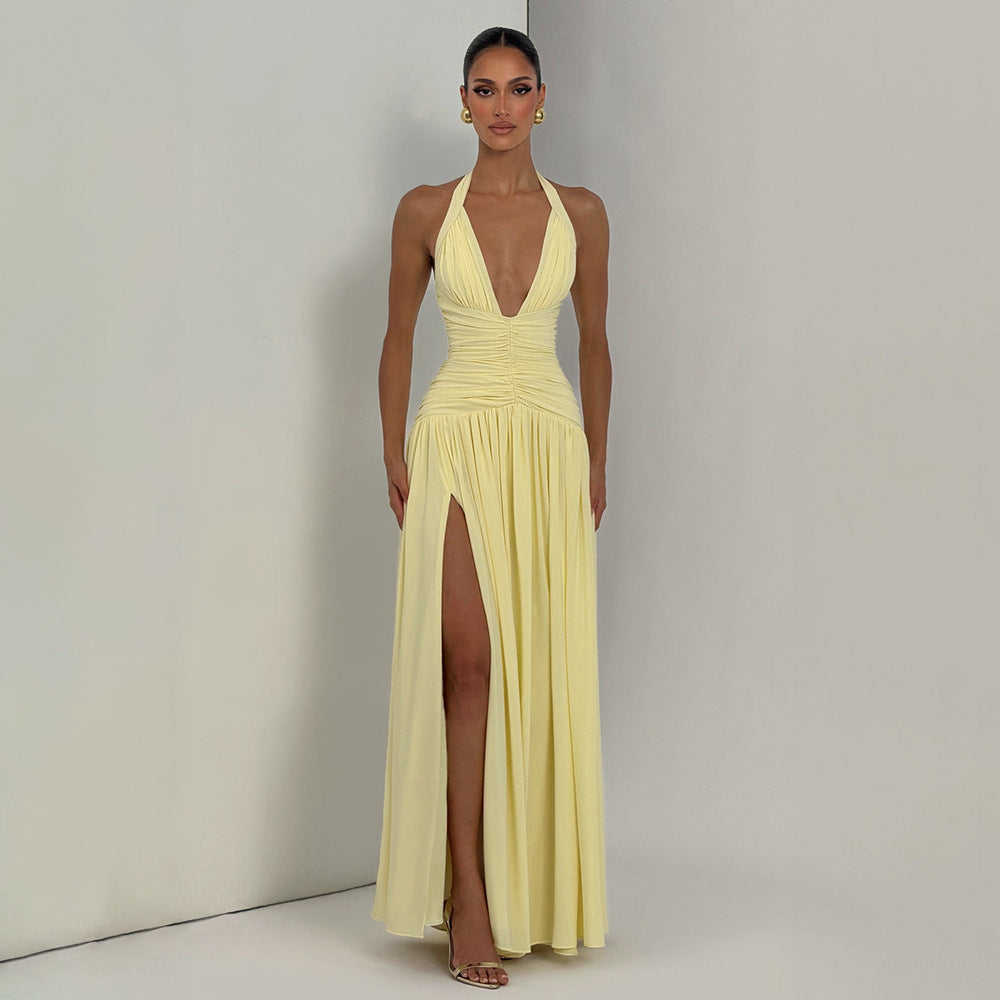 Backless dress