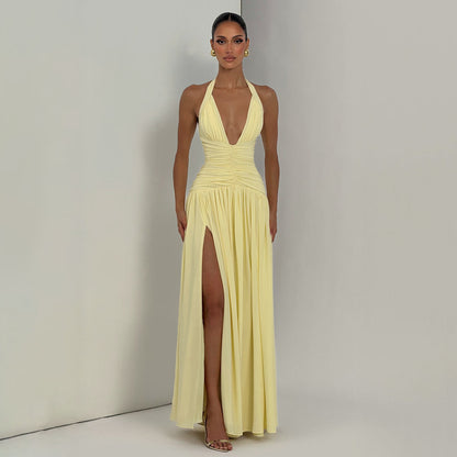 Backless dress