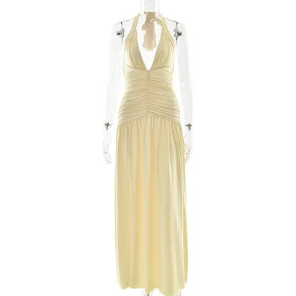 Backless dress