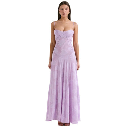 Backless dress Women Sexy Square Collar Dress Evening Dress dress Women
