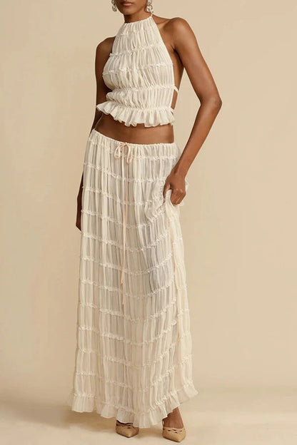 Backless Hanging Skirt