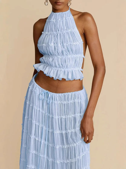 Backless Hanging Skirt