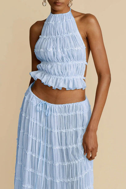 Backless Hanging Skirt