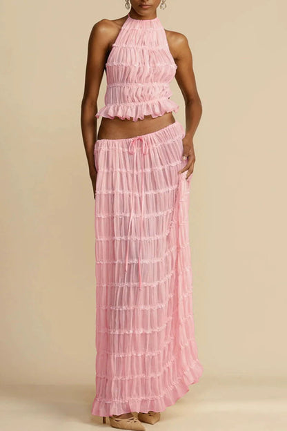 Backless Hanging Skirt