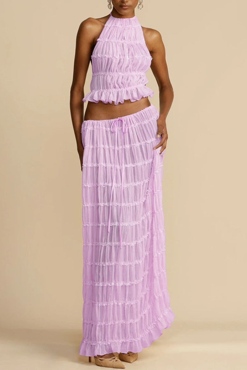 Backless Hanging Skirt