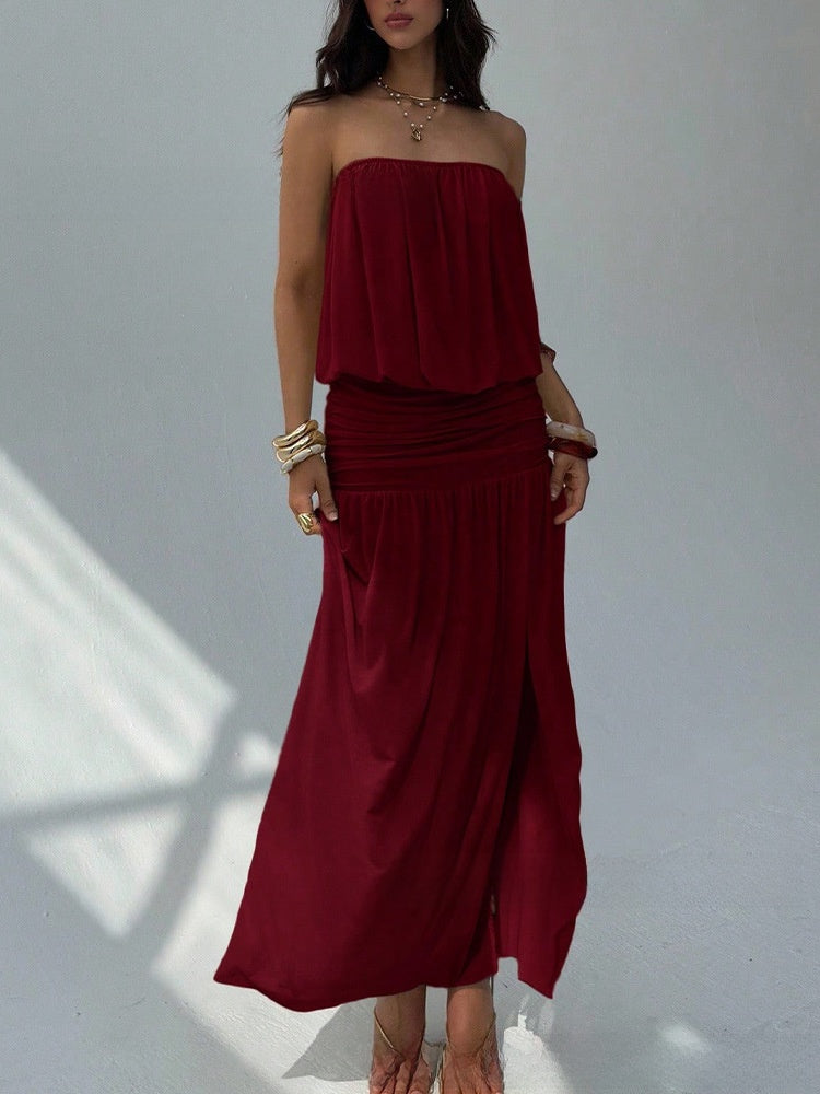 Backless Neck Strap Dress