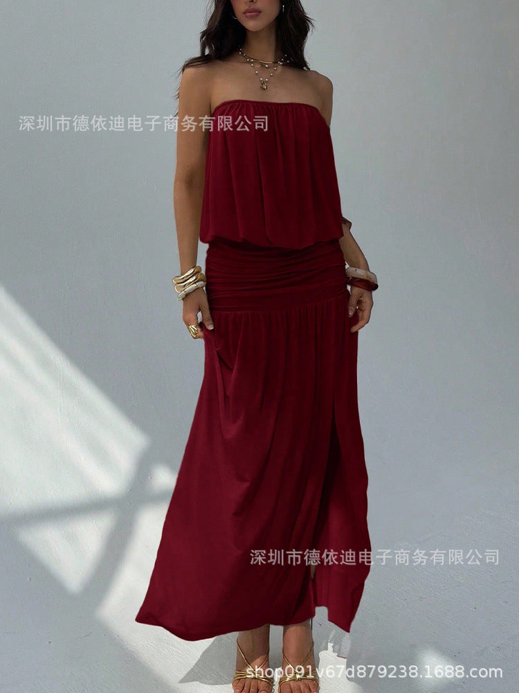 Backless Neck Strap Dress