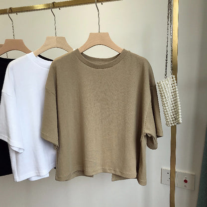 Backless Short T-shirt