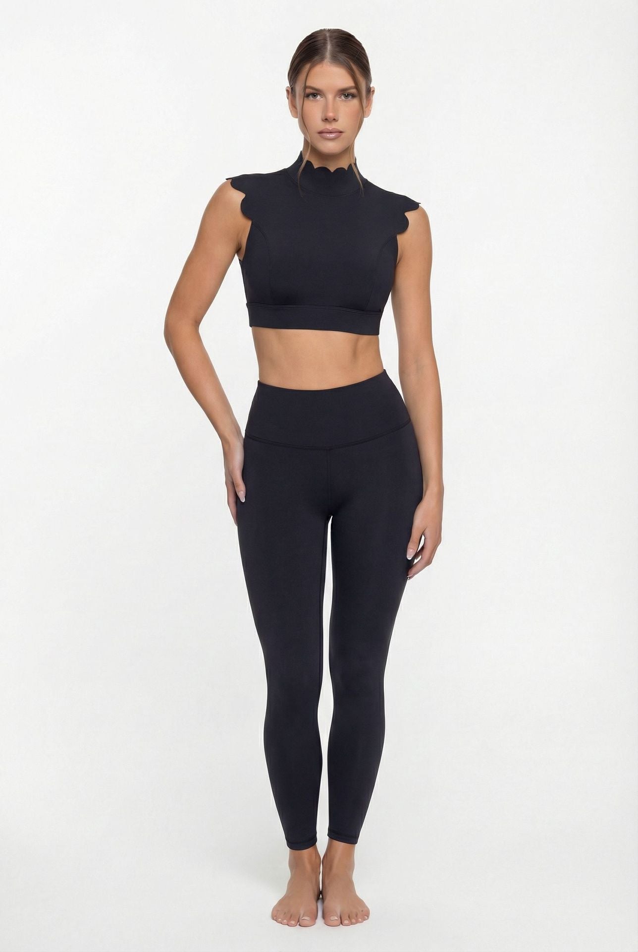 Backless Yoga Fitness Set