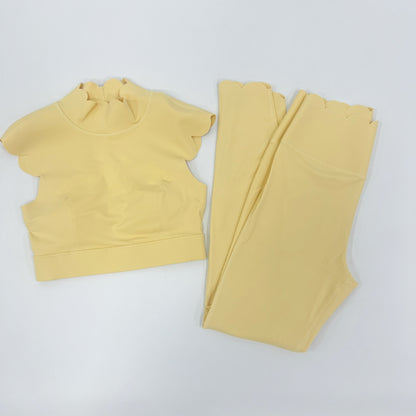 Backless Yoga Fitness Set