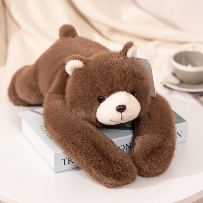Backpack Series of Soft and Cute Lying Animal Plush Toys