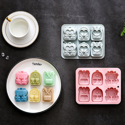 Backpack Shape Silicone Mold for Cake Chocolate
