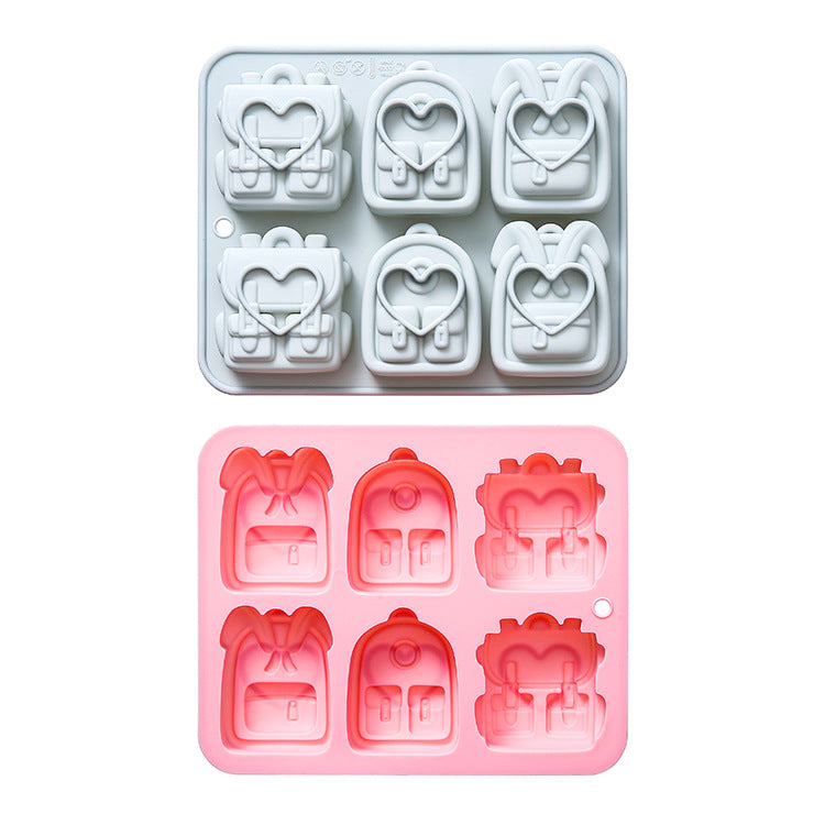 Backpack Shape Silicone Mold for Cake Chocolate