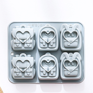 Backpack Shape Silicone Mold for Cake Chocolate