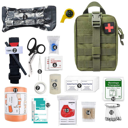Backpacking first aid supplies